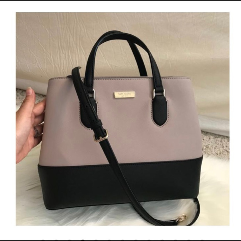 KATE SPADE Laurel Way Evangelie Safffiano leather Satchel